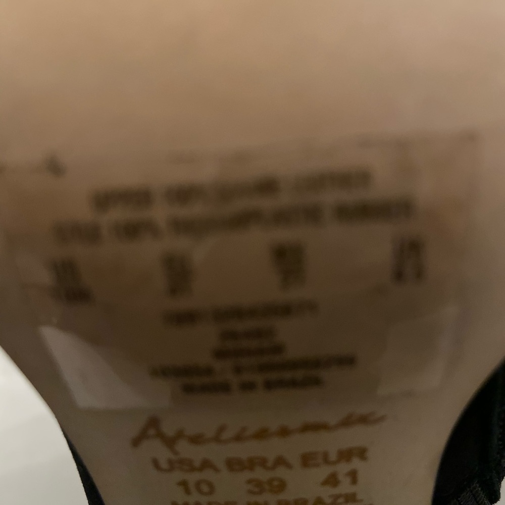 Ateliermix black leather:suede boots 10 - Picture 8 of 8